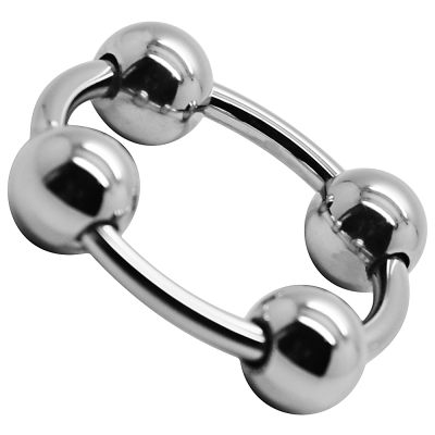 TheChainGang Orbital Head Ring - 316L Stainless Steel P A Ring TheChainGang Orbital Head Ring - 316L Stainless Steel P A Ring